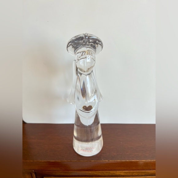 Dansk Full Lead Crystal Nativity Japan Holiday Angel 7 1/4" - Picture 3 of 5